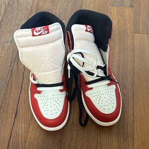 Nike Air Red and White Sneakers